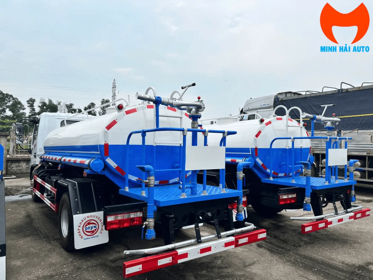 Cụm bơm và van trên xe Dongfeng 5,3 khối