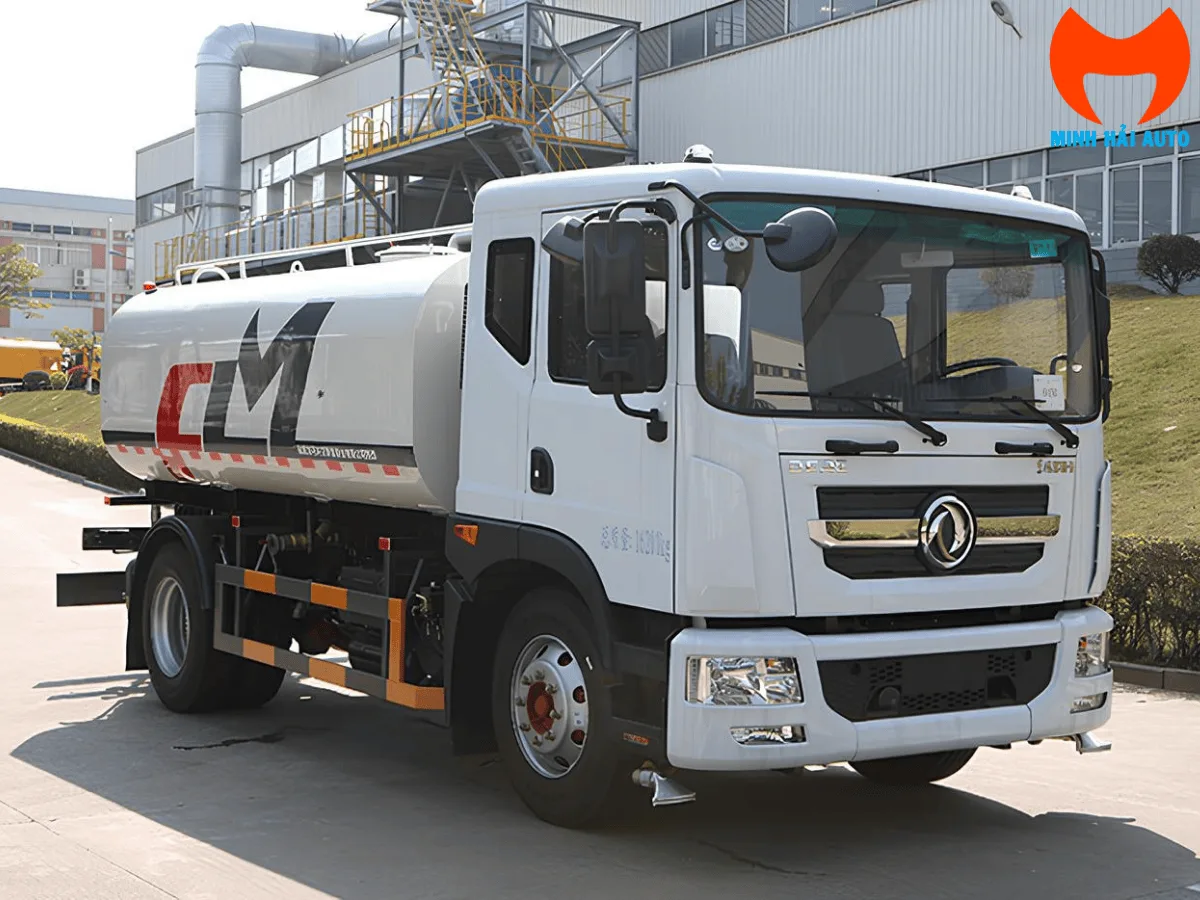 Cụm vòi phun trên xe bồn nước 10 khối