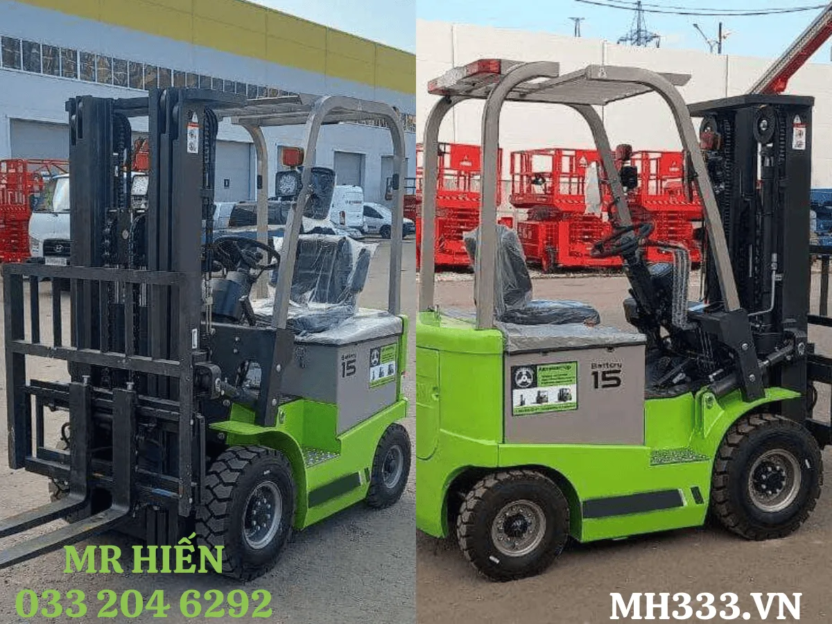 Xe nâng điện FB15Z trong khu vực nhà xưởng
